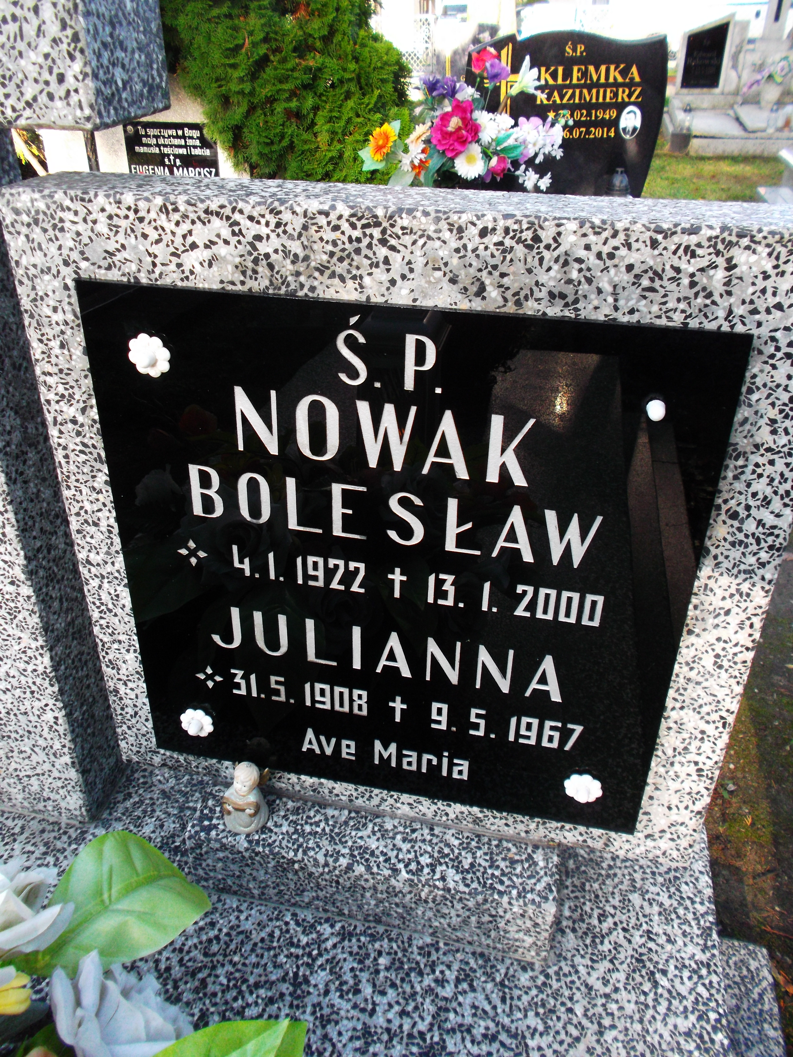 Grób Bolesław Nowak