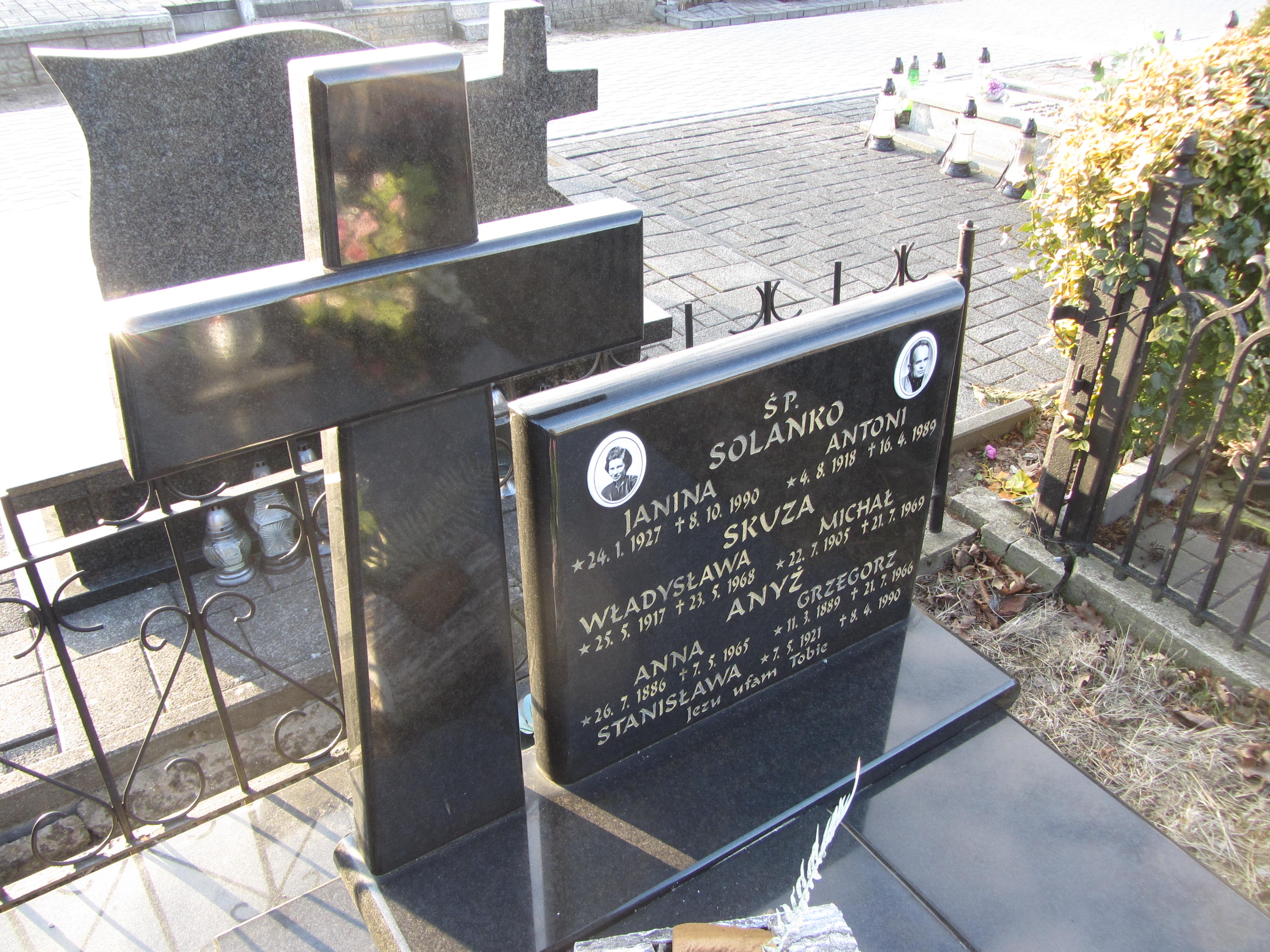 Grób Antoni Solanko