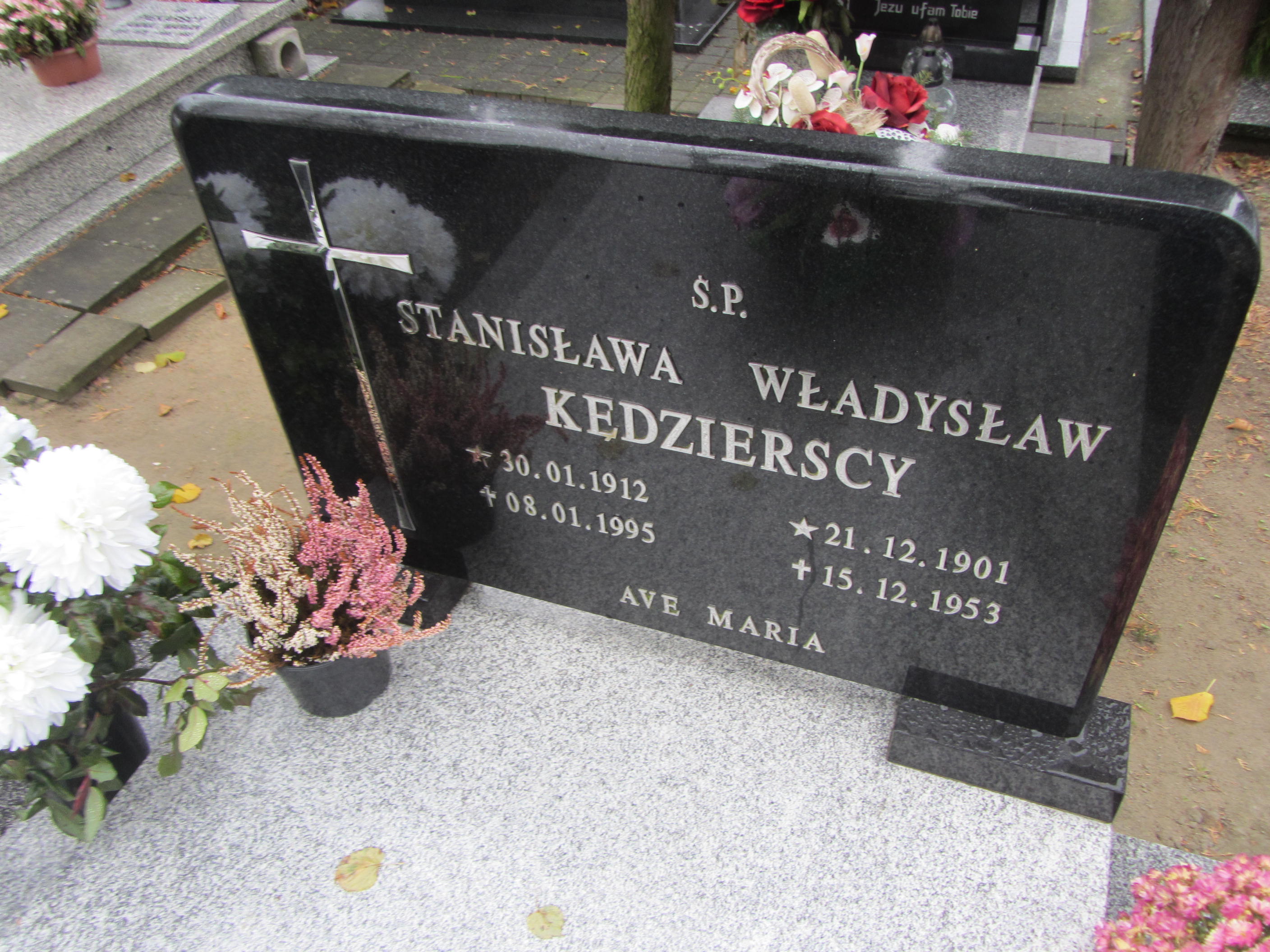 Grób Stanisława Kędzierska