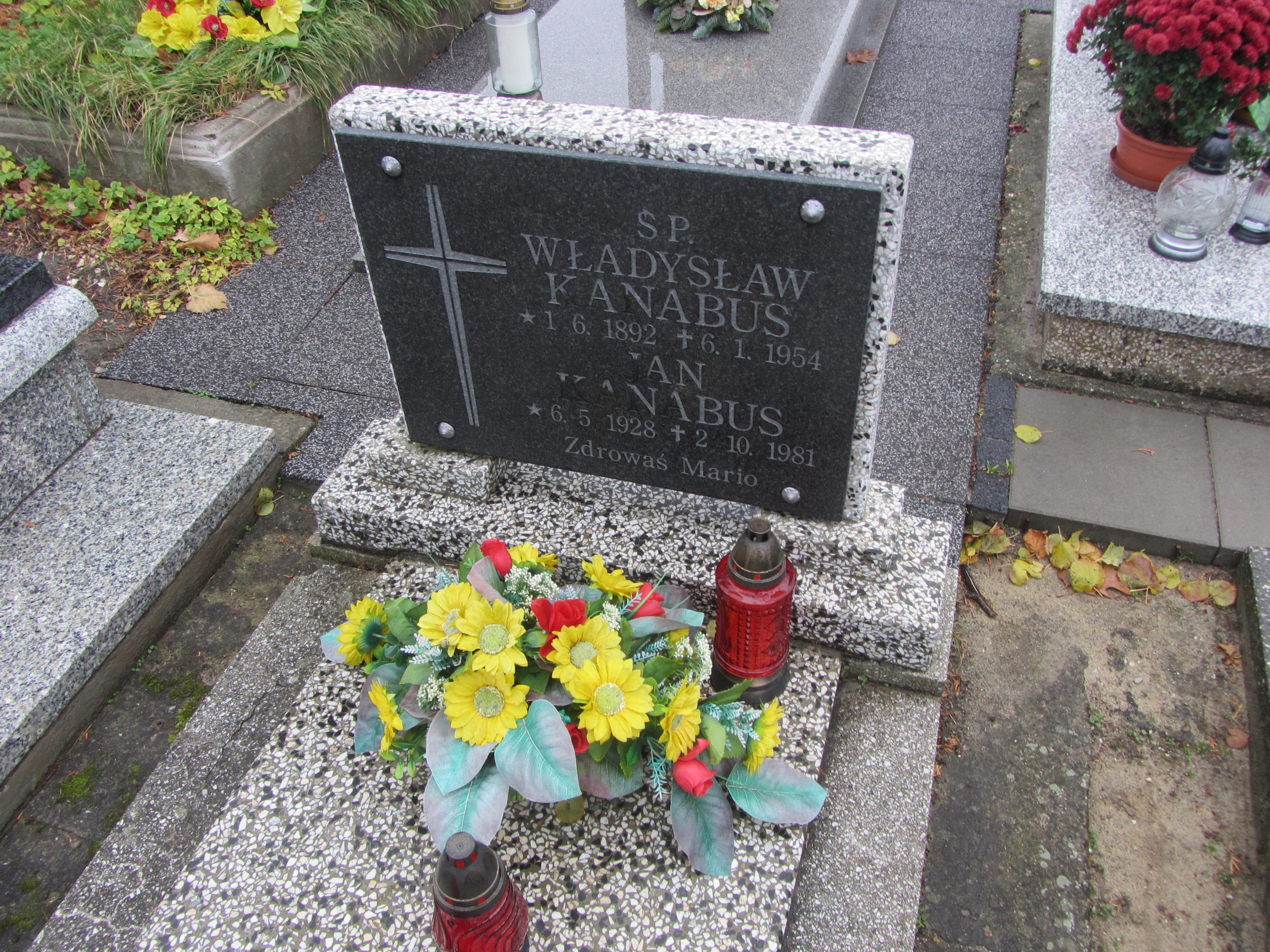 Grób Władysław Kanabus