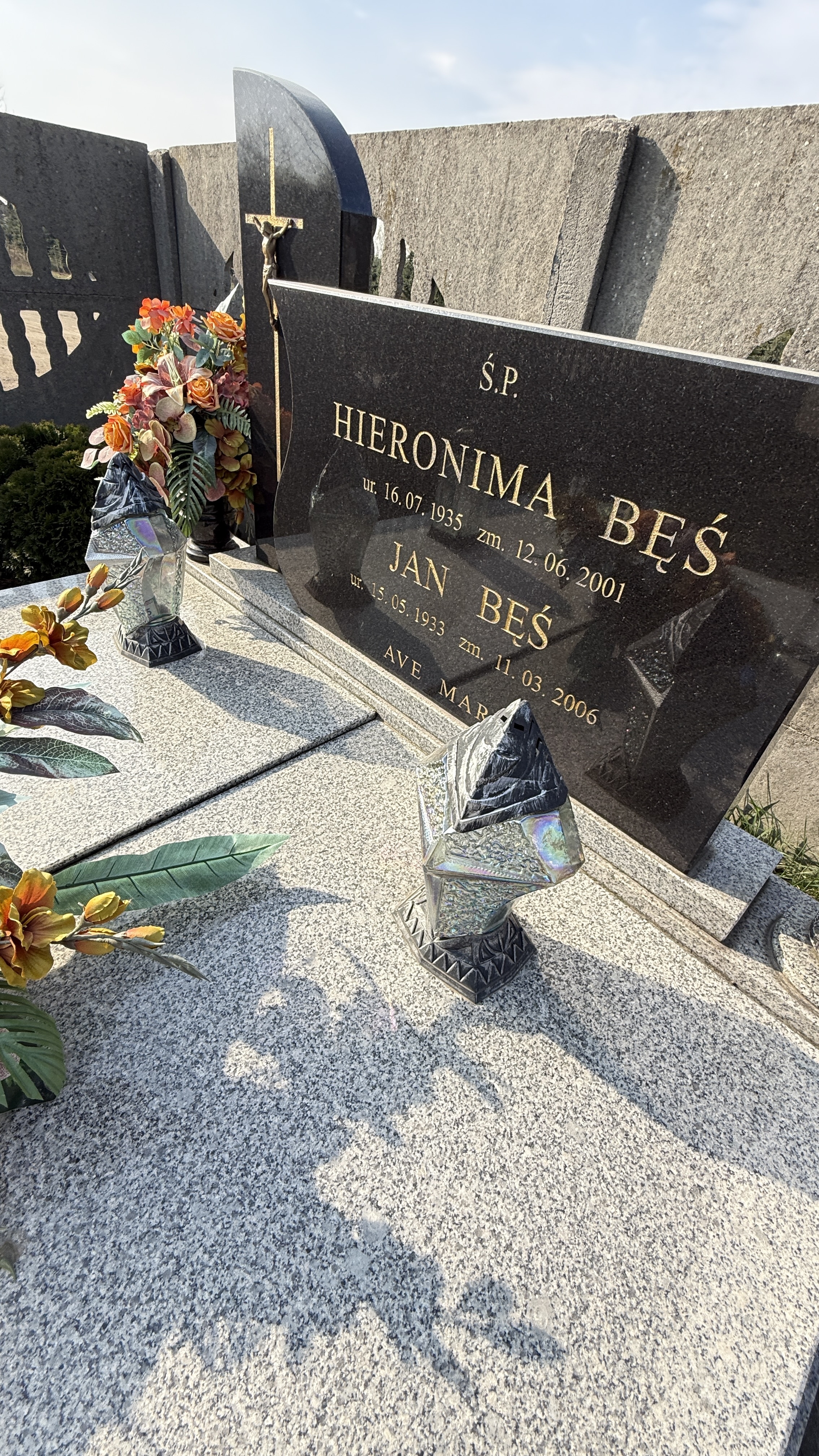 Grób Hieronima Bęś