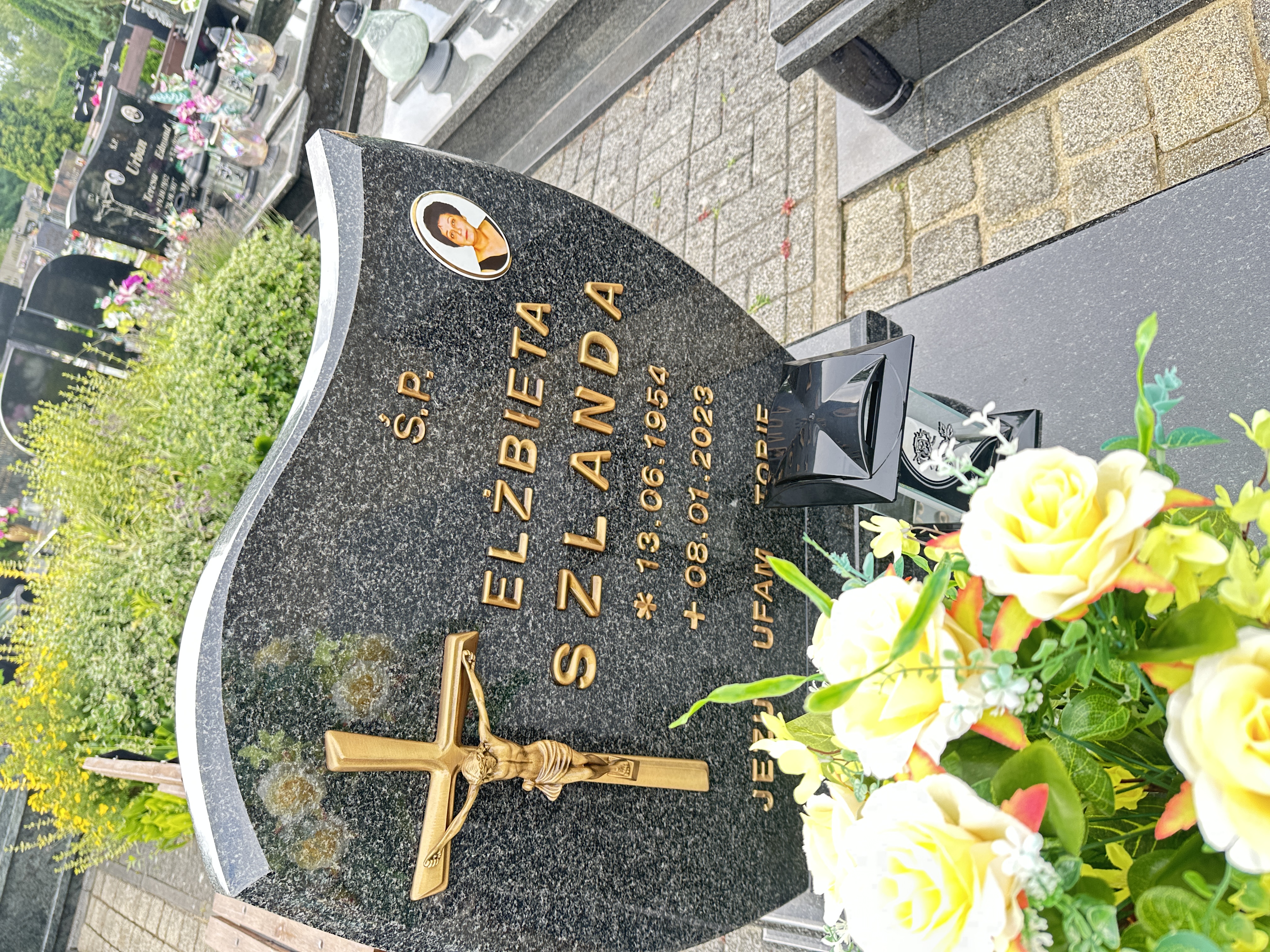 Grób ELżbieta Szlanda  