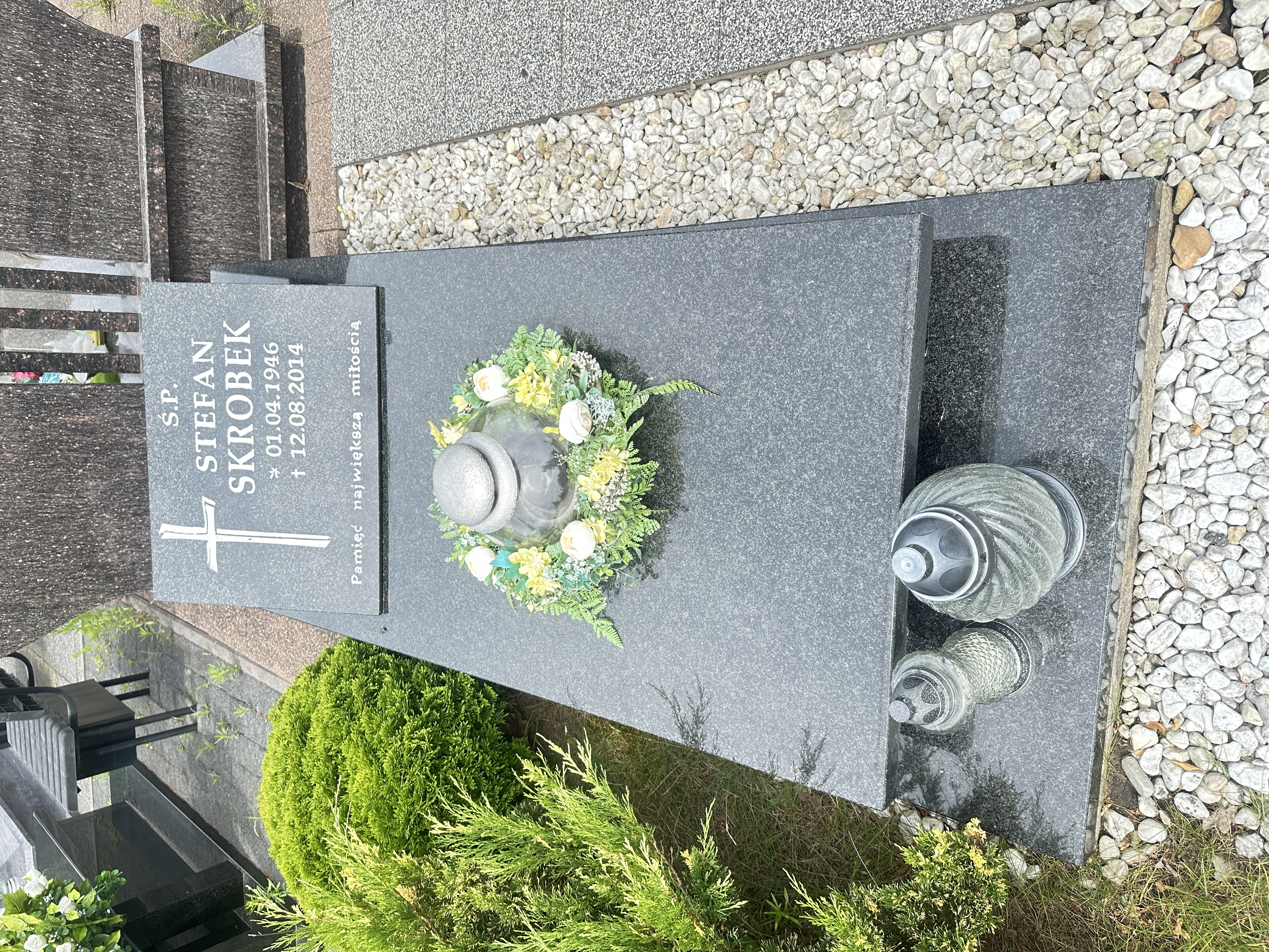 Stefan Skrobek 1946 Syców - Grobonet - Wyszukiwarka osób pochowanych