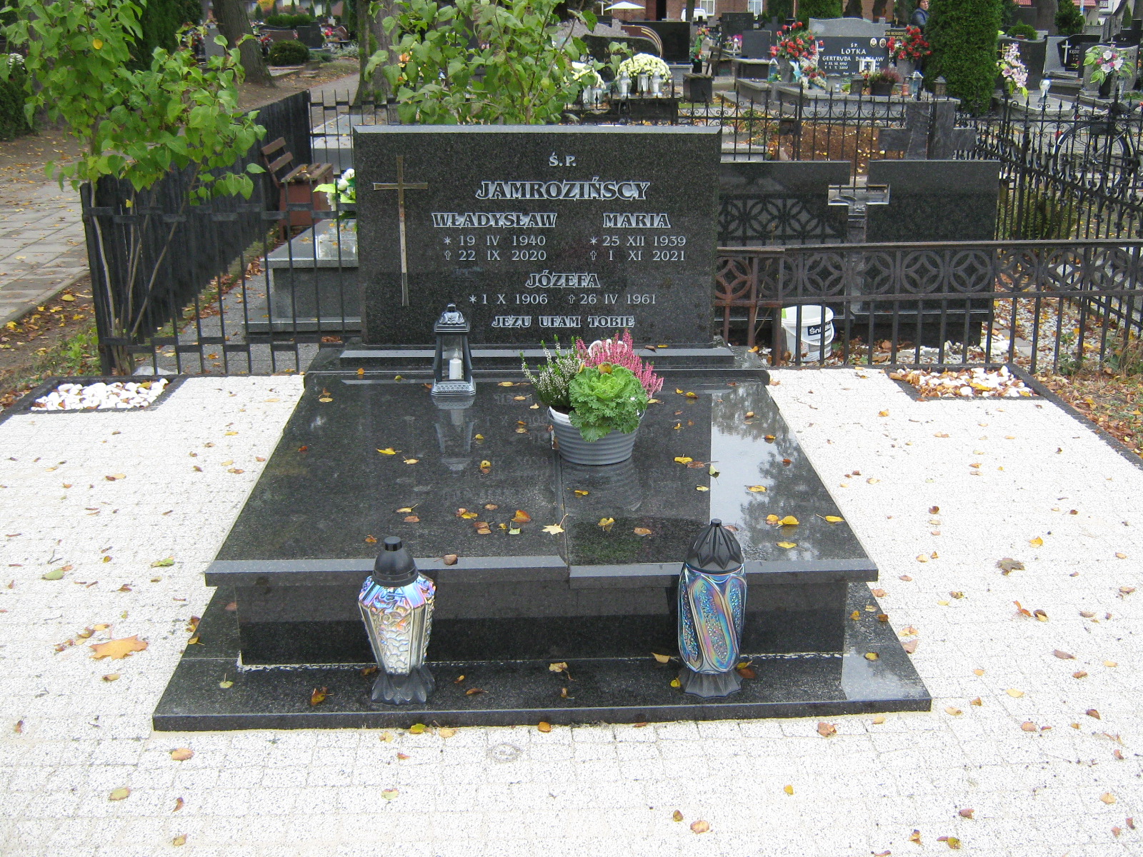 Józefa Jamrozińska  1906 Syców - Grobonet - Wyszukiwarka osób pochowanych