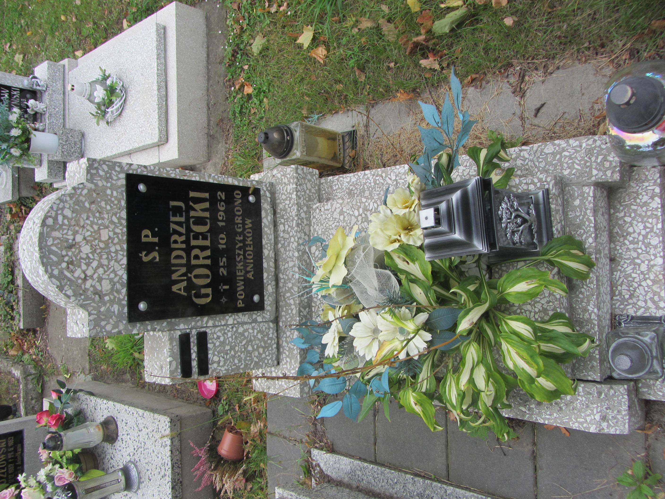 Andrzej Górecki 1962 Syców - Grobonet - Wyszukiwarka osób pochowanych