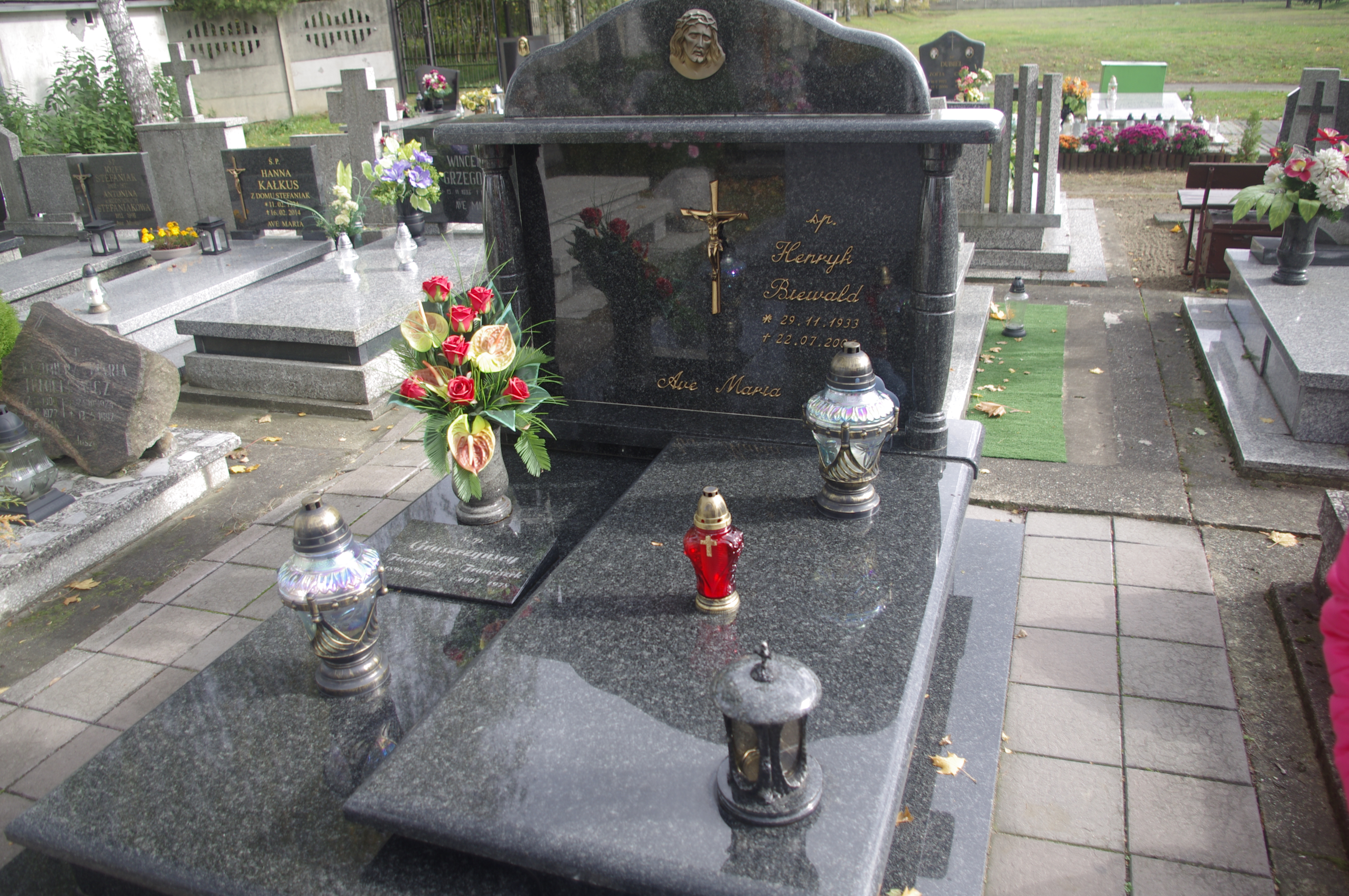 Grób Maria Biewald