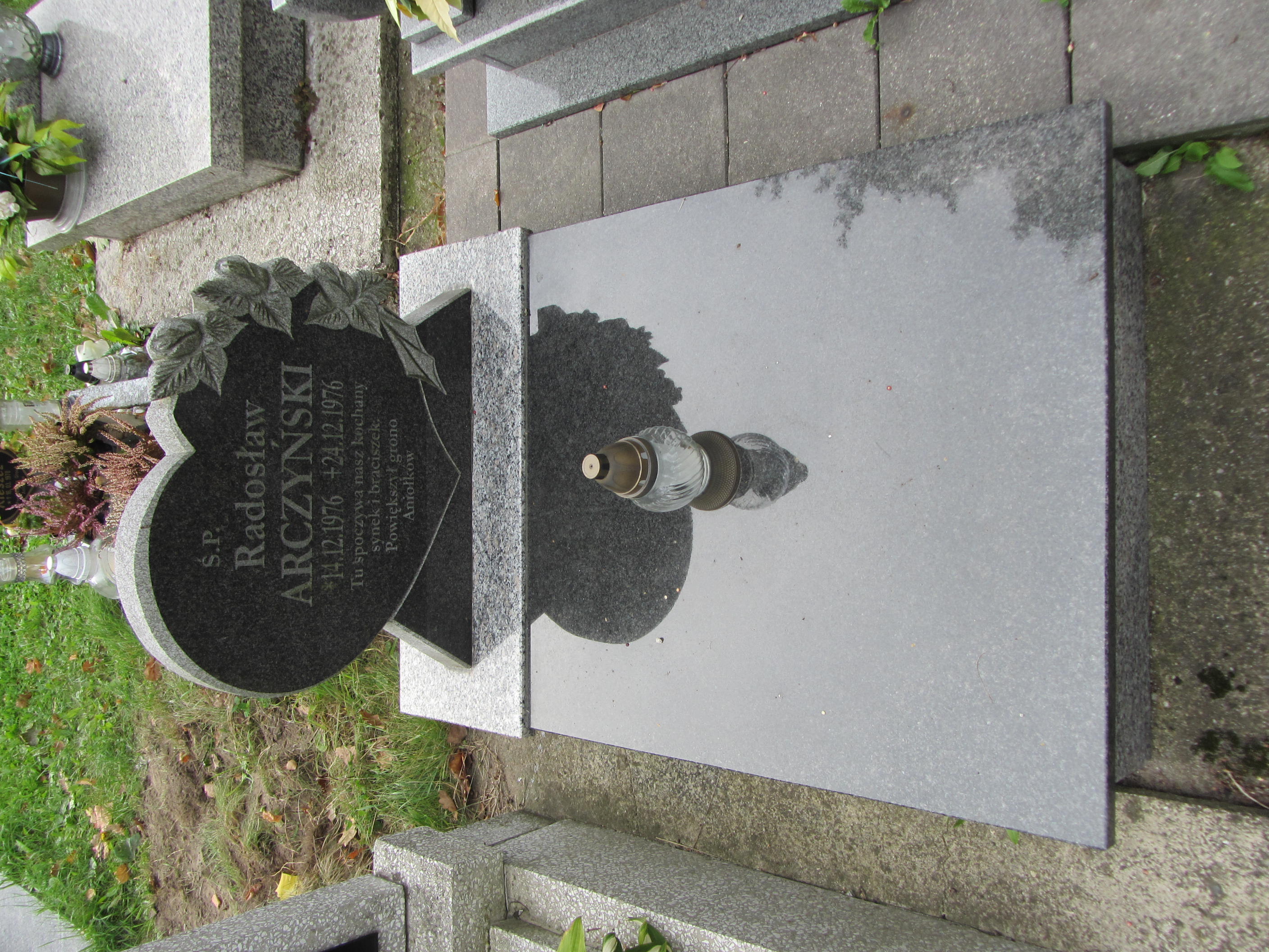 Radosław Arczyński 1976 Syców - Grobonet - Wyszukiwarka osób pochowanych