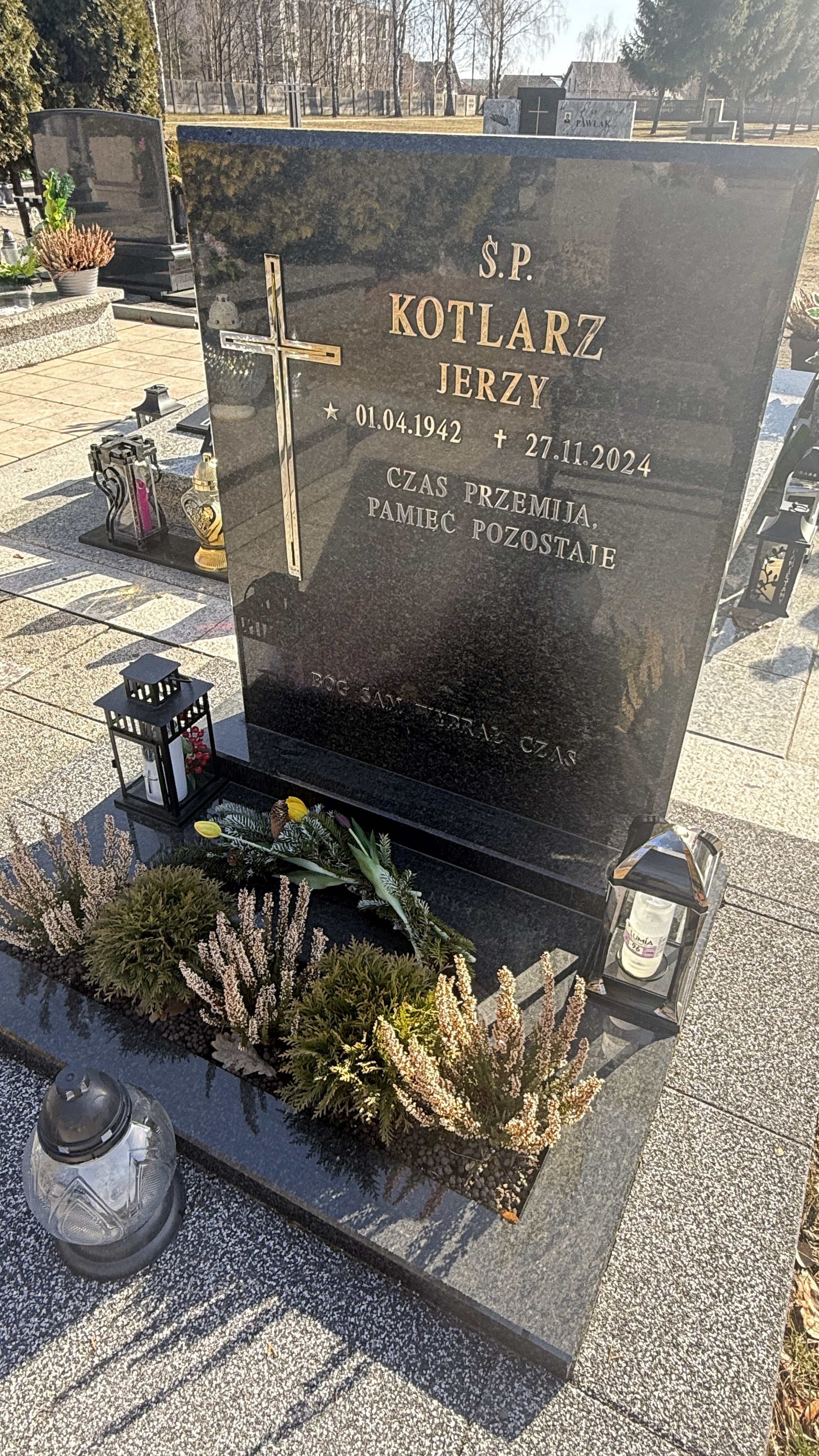 Jerzy Kotlarz 1942 Syców - Grobonet - Wyszukiwarka osób pochowanych