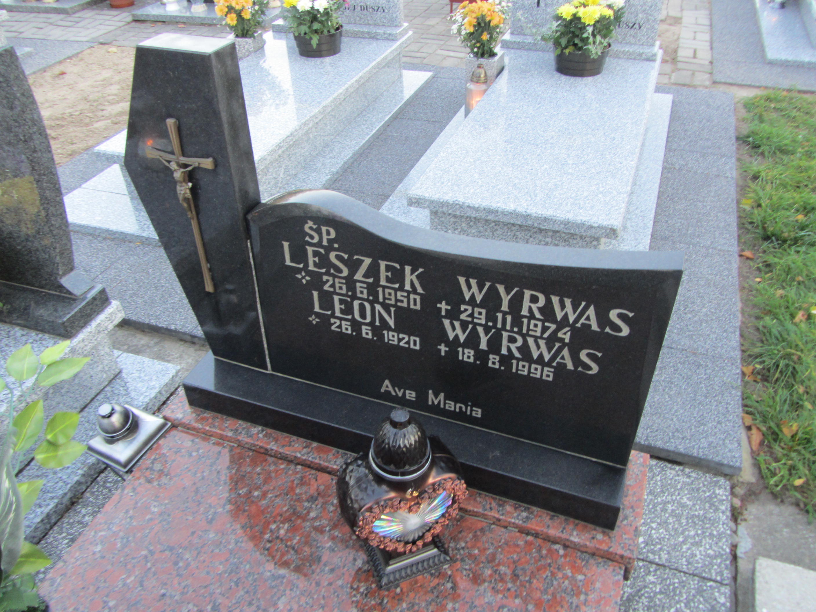 Grób Jan Wyrwas