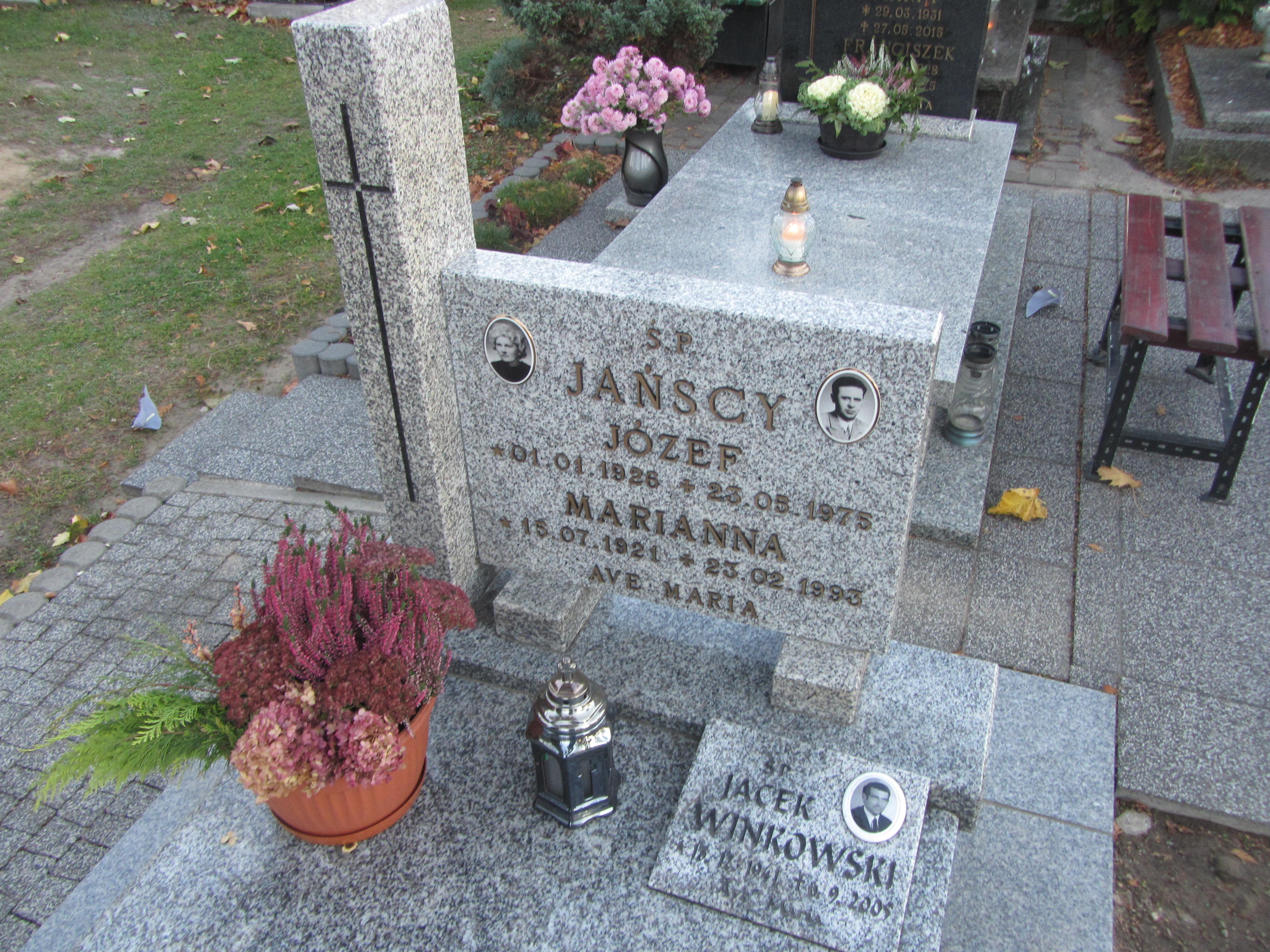 Grób Marianna Jańska