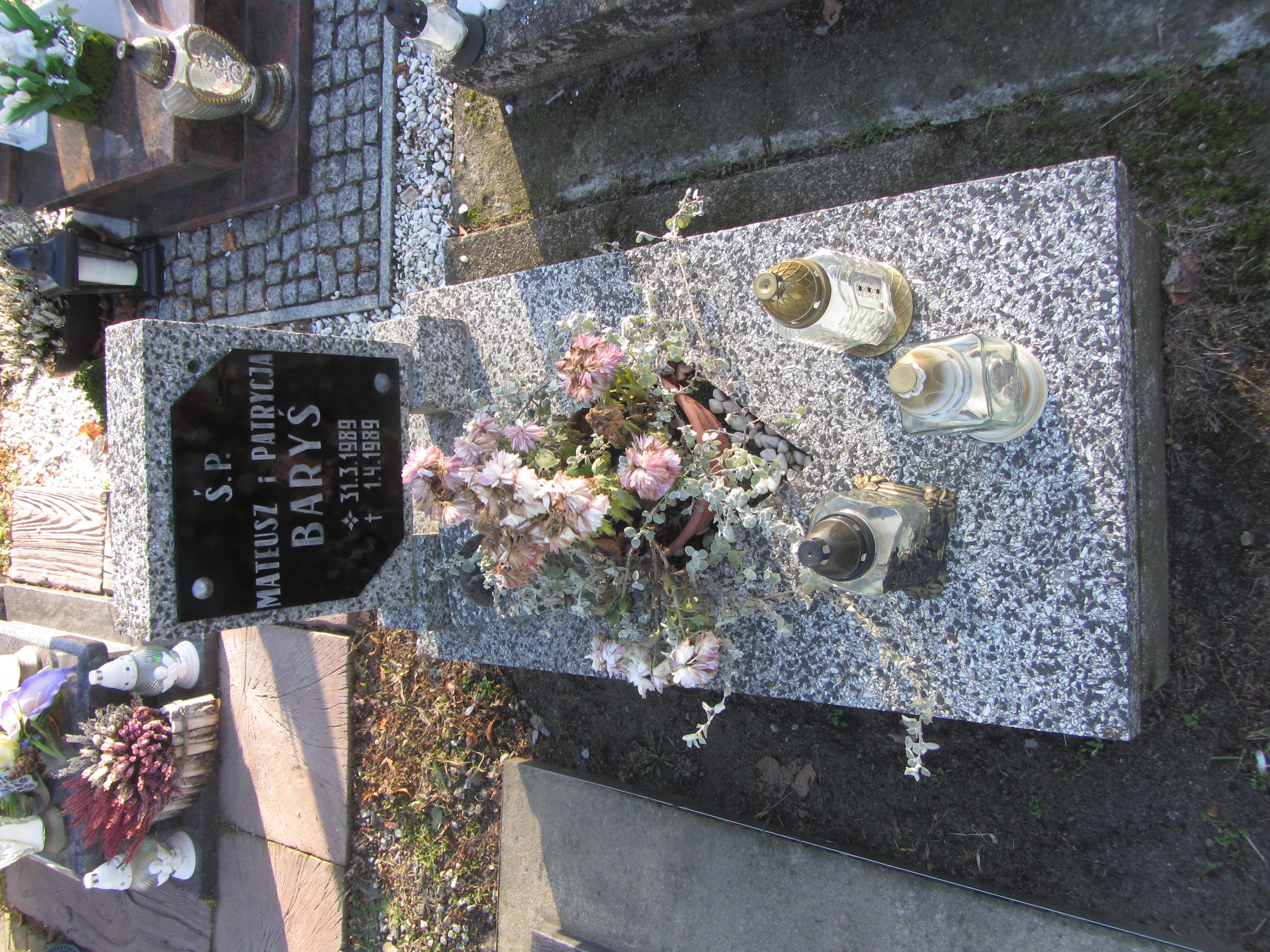 Mateusz Baryś 1989 Syców - Grobonet - Wyszukiwarka osób pochowanych