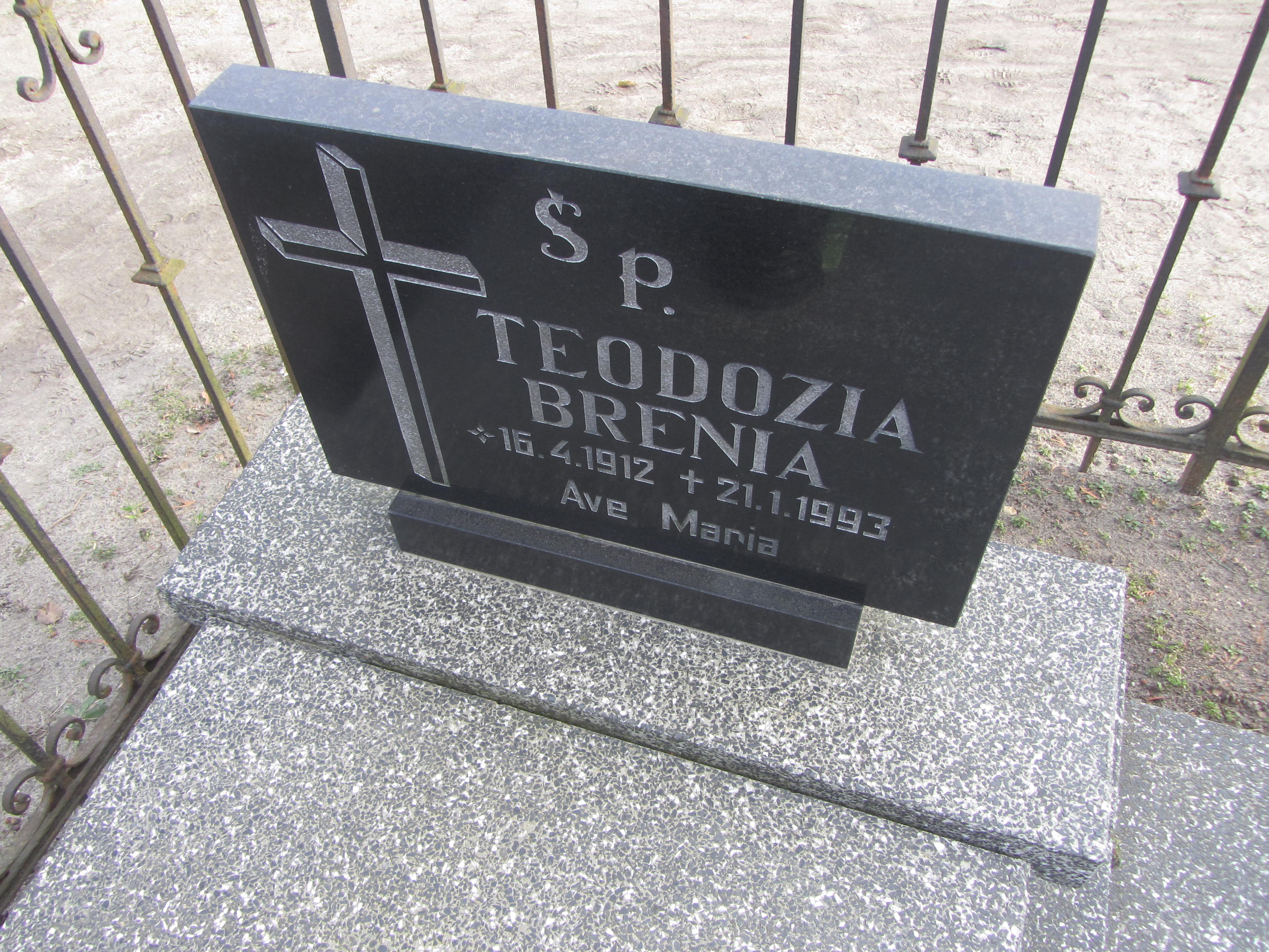 Grób Teodozia Brenia