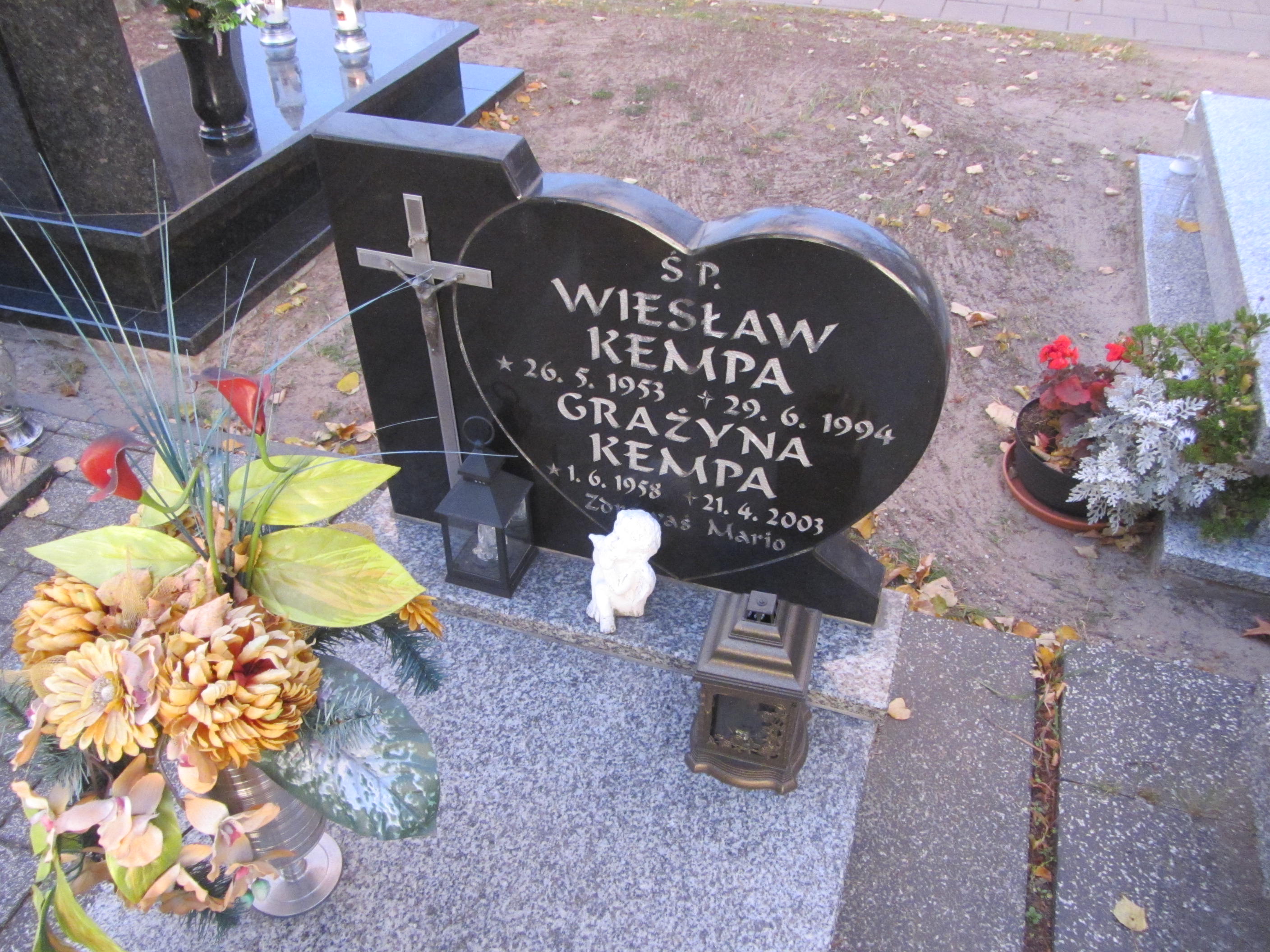 Grób Grażyna Kempa