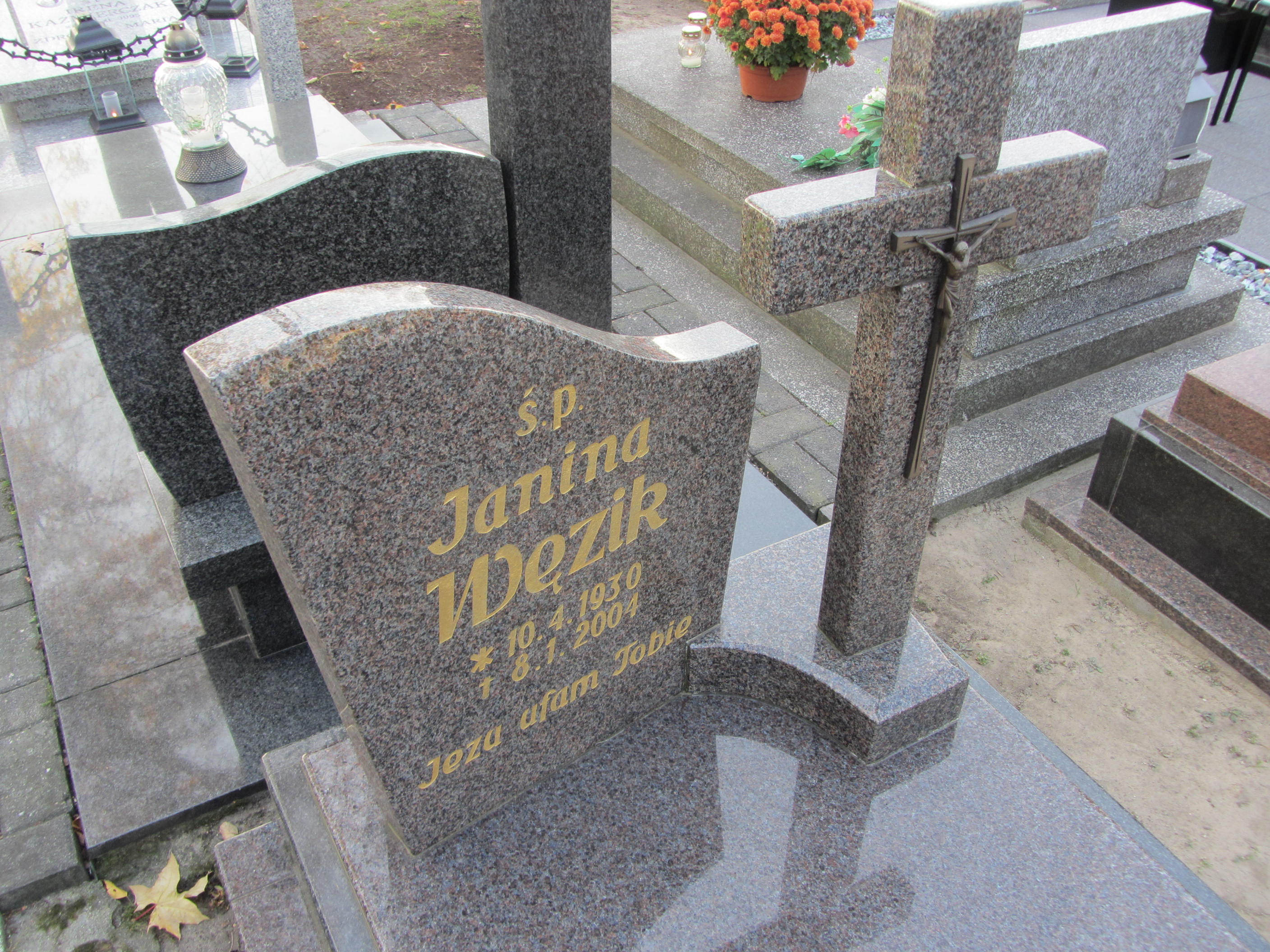 Grób Janina Węzik