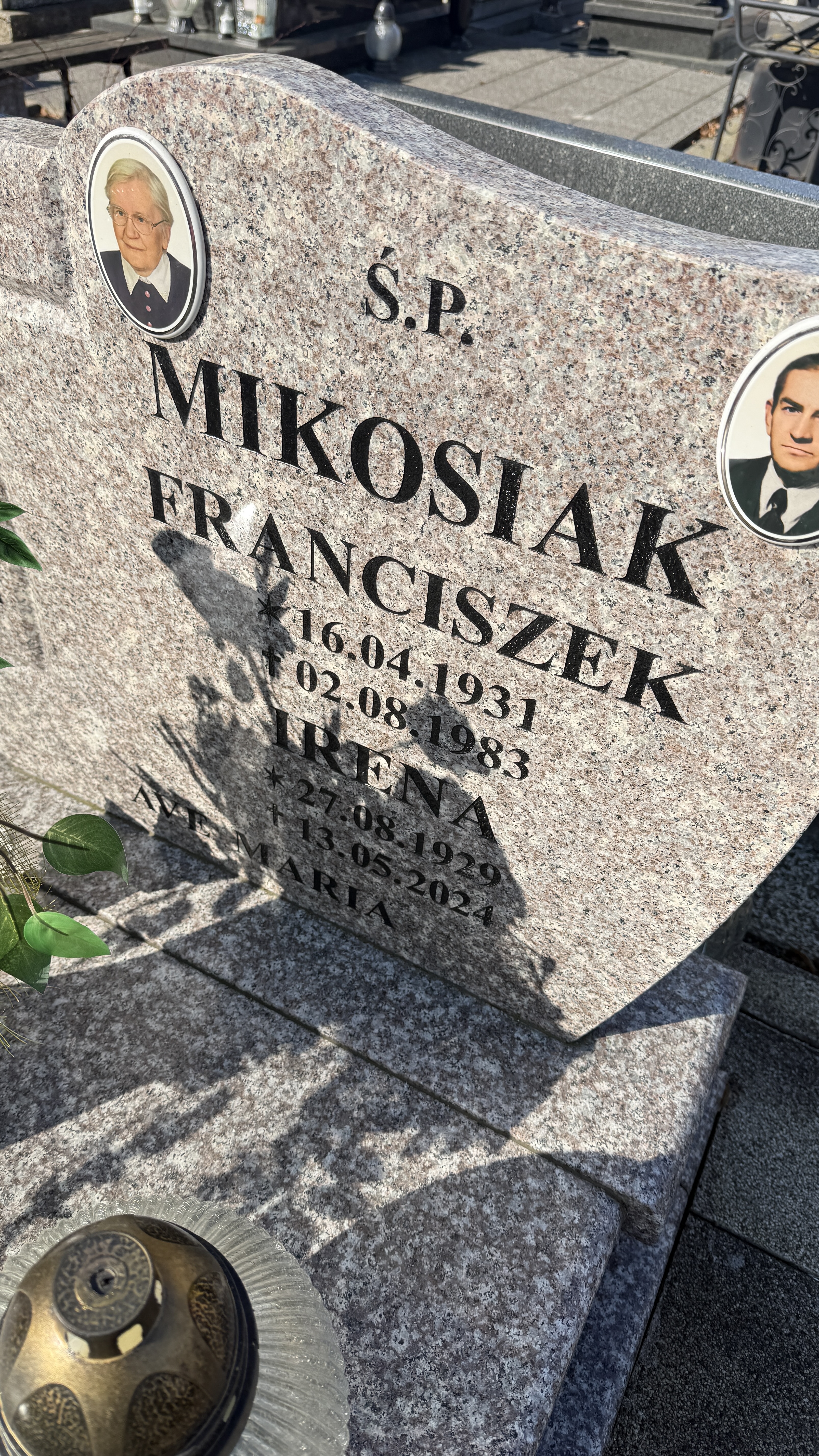 Grób Franciszek Mikosiak